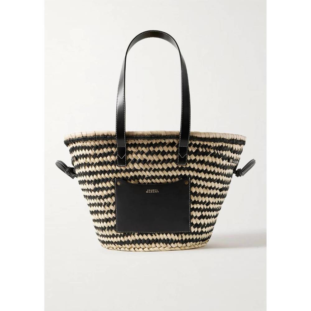 NEW ISABEL MARANT women's cadix medium shoulder bag in black